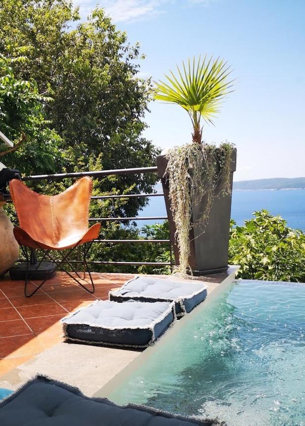 Art Gallery House With A Small Relaxing Pool Crikvenica Exterior photo