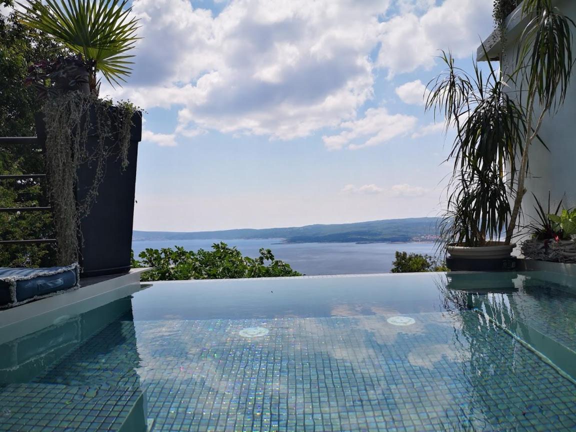 Art Gallery House With A Small Relaxing Pool Crikvenica Exterior photo
